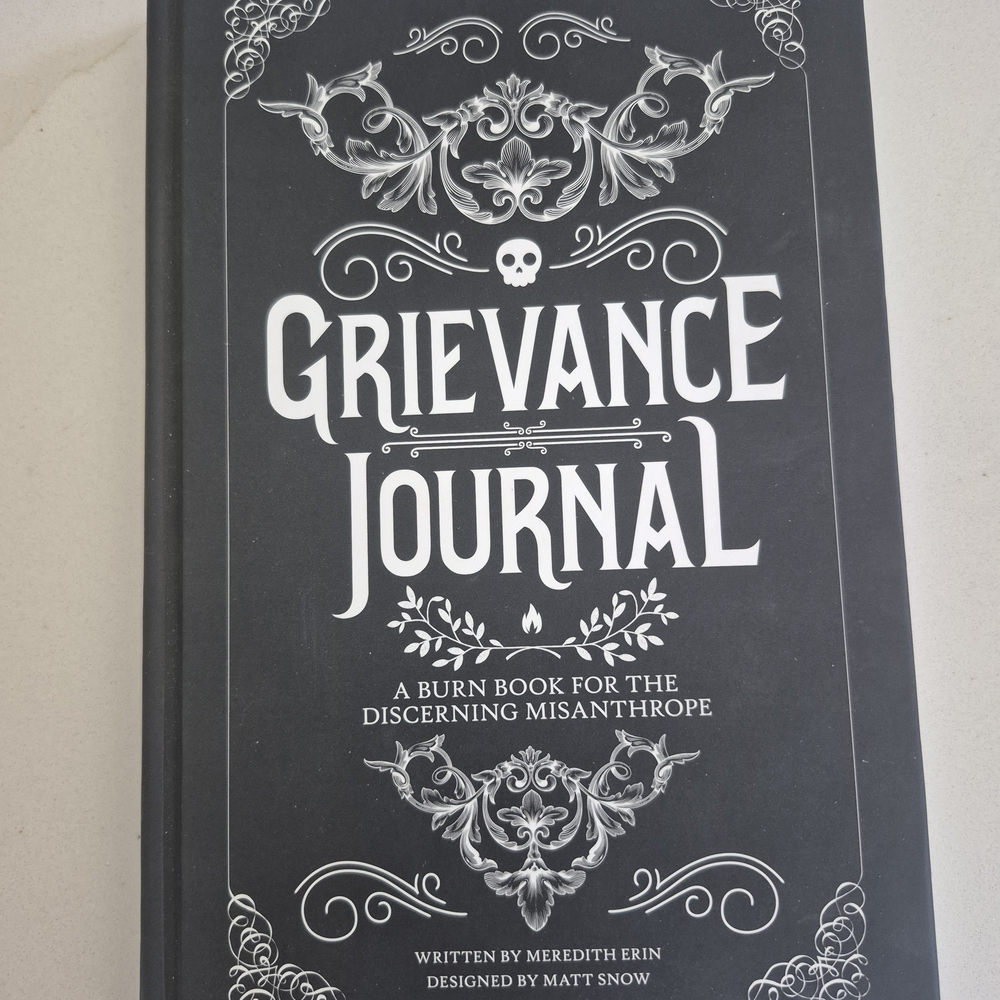 Grievance Journal with Ornate Design